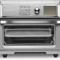 Cuisinart Air Fryer Toaster Oven, Digital Display, Digital 1800 Watt, Adjustable Temperature and Controls, Stainless Steel