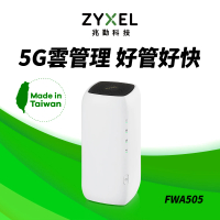 【ZyXEL 合勤】FWA505 室內型行動5G路由器