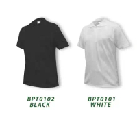 ULTIFRESH BPT01 190GSM 100% BEAM Lacoste Cotton Tee Polo Short Sleeve T-Shirt Unisex Soft Performanc