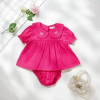 TINYME 0-18 bln || SETELAN ANAK SET ATASAN PEPLUM CELANA BAYI catalog TMTM GWEN 0-6 Bulan Barbie