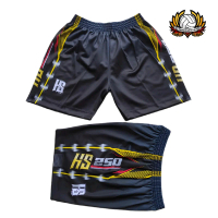 Celana Voli HS250 Sport Full Printing Bahan Tebal Nyaman/Celana Pendek Olahraga Badminton Futsal Sep