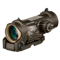 1x-4x Dual Purpose illuminated Red Dot Sight Fixed scopes optics scope tactical for hunting