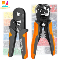 Professional Electrician Wire Tool Cable Wire Strip Crimping Stripping Plier Crimping Pliers Household Electrical Kit Hand Tools