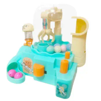 1 Set Mini Ball Catcher Creative Preschool Kids Egg Crabbing Ball Game Toy Plastic Candy Gacha Machine for Kindergarten