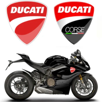 Resin Jante For Ducati v4s 3d Stickers Corse Logo Motorcycle Tank Pad For Ducati v4 Xdiavel 1260 Hypermotard 950 797