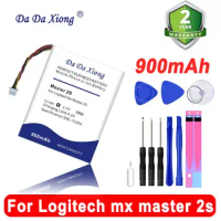900mAh Battery Replacement Logitech M-RO052 MX Anywhere 2 MX Master MX Master 2 2s 3 900mAh Master2 Master3 Master2s Free tools