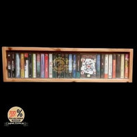 Rak Kayu Kaset Pita - Slot 30