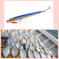 Umpan Pancing Metal Jig Berkilau didalam air panjang 9cm berat 21gram