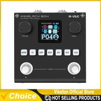 M-VAVE Blackbox Guitar / Bass AMP Modeler Multi Effects Processor Rechargeable for Electric Guitar B