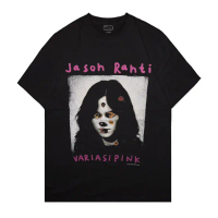 KAOS T-Shirt BAND Jason Ranti \Variasi Pink\" Bahan Tebal Cotton Combed 24s baju distro kain katun l