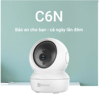Camera Ezviz Trong Nhà C6N 2M 1080P FHD, Xoay 360, Phát Hiện Chuyển Động, Đàm Thoại 2c, BH 2 Năm