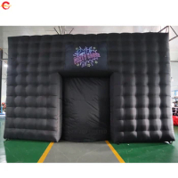 Outdoor Activities Black Giant Inflatable Igloo Dome Tent Party Event Room for Sale