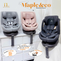 Ghế Ô Tô Maple&Co Nautilus Classic - 0-7 Tuổi, Xoay 360 Độ, Chuẩn R129, Lắp Đặt ISOFIX