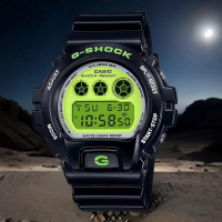 【CASIO 卡西歐】G-SHOCK 復刻2000年代色彩電子錶(DW-6900RCS-1)