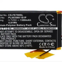 Cameron Sino 1300mAh battery for FIIO EO7K PL503560 1S1P Amplifier Battery