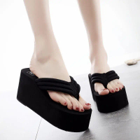 Summer Seaside Holiday Lady Shiny Sands Slip Shoes