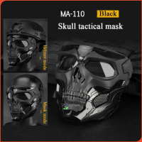 WOSPORT Masker Motor Topeng Airsoft Gun Full Face Tactical Mask - MA-110