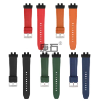 Fluorine Rubber Watch band Strap for Casio GMW-B5000 GMWB5000 GM-B2100