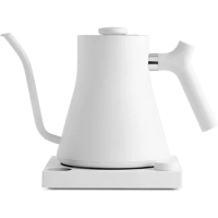 Fellow Stagg EKG Electric Gooseneck Kettle - Pour-Over Coffee and Tea Kettle - Stainless Steel Kettle Water Boiler - Quick Heati