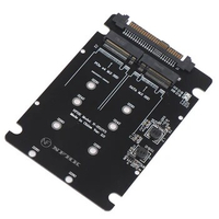 SATA M.2 SSD to 2.5“ SATA NVMe M.2 NGFF SSD to SFF-8639 Adapter Converter