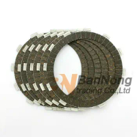 6 pcs Motorcycle Clutch Friction Plate For HONDA CB400 Super Four CB400AD CB400F CB400S CB400SA CB400SAD CB400SF CBR600F