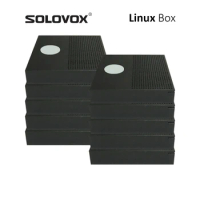 SOLOVOX Linux TV Box 10PCS Sale In Packs Linux4.9 OTT Middleware IPTV Streaming Stalkerid Xtreamcodes 4K Receiver Sell Wholesale