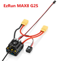 HOBBYWING EzRun MAX8 G2S 160A ESC For 1/10 1/8 RC Model Car Buggy