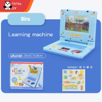 TERBARU!! Laptop mainan anak edukasi mainan laptop anak Notebook Learning Bayi - Biru Muda