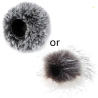 1Pack Furry Outdoor Microphone Windscreen Muff for Zoom H1N Handy Recorder Dropship