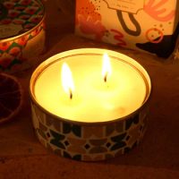 1pc, Fragrance Candle, Can of soy Wax, Can of Random Color