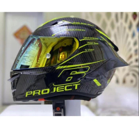 Full face helmet Project luminous helmet motorcycle full face helmet