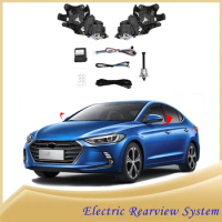 For modern Elantra 2018-2023 Auto Intelligent Automatic Car Electric Rearview Side Mirror Folding System Kit Module
