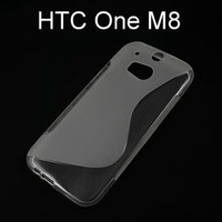 HTC One M8 TPU清水套 (白)