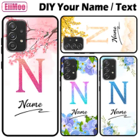 Custom Name Cases For OnePlus One Plus 1+ Ace Nord CE 2 T 2T Lite Pro N200 N10 N100 5G DIY Text Picture Flower Silicone Cover
