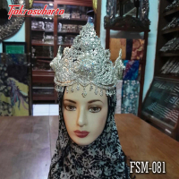 1 Set Siger Perhiasan Manten Sepuh Perak Batu Ryben