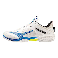 Mizuno Wave Claw Neo 2 [71GA227026] 男女 羽球鞋 運動 訓練 寬楦 止滑 緩震 白藍