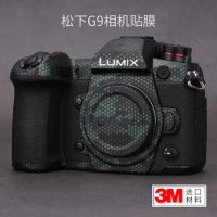 For Panasonic G9 Camera Film LUMIX G9 Body Protection Sticker Carbon Fiber Camouflage Matte 3M