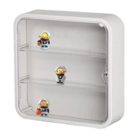Storage 3-tier Box Action For Figurines Magnetic Organizer With Closure Miniature Figures And Display Container