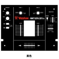 Vestax Pmc-05pro III Mixer Panel Film, Vestax Colorful Sticker, Can Be Customized