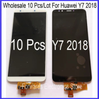 Wholesale 10 Pieces/Lot For Huawei Y7 2018 LCD Display Screen With touch digitizer assembly Y7 Pro 2018 and Y7 Prime 2018