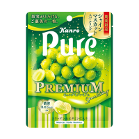 甘樂 Kanro 日本鮮果實軟糖Premium-晴王麝香葡萄氣泡飲口味(54g)