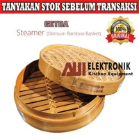 STEAMER DIMSUM BAMBOO BASKET / KLAKATAN-KUKUSAN BAMBU UK Ø30x7cm / UK Ø45x5.5 cm / UK Ø50x9 cm UK 50