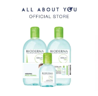 Bioderma | Sebium H2O Triple Set 500 ml. bottle x 2 and 100 ml bottle ( 3 Packs ) | คลีนซิ่งและเมคอั