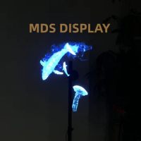 MDS Customize 3D Hologram Fan LED Display Screen
