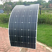 Solar panel 100W solar panel 18V solar power outdoor charger solar photovoltaic module Portable For Outdoor Camping Power Bank