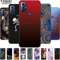 For Moto G Play 2023 Case 6.5'' TPU Silicone Shockproof Lions Phone Cover For Motorola MOTO G PLAY (2023) Funda Animals Shell