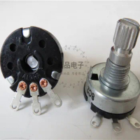 [VK] B100K imported from Taiwan ALPHA RV17 single fever audio radio volume potentiometer handle length 15 switch