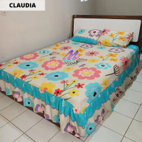 Sprei Rumbai ( Rempel ) 180x200 & 160x200 Homemade Motif Bunga Aesthetic