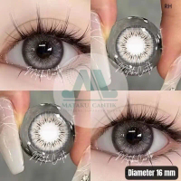 Softlens POP Abu Abu Big Eyes Efek Mata Barbie Diameter 16MM PoP | Softlens Mata Barbie Soft | Softl