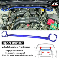 Front Upper Strut Brace For Subaru Forester SJ 2013-2018 Naturally Inspired Engine Tie Bar Suspension Engine Stabilizer STB